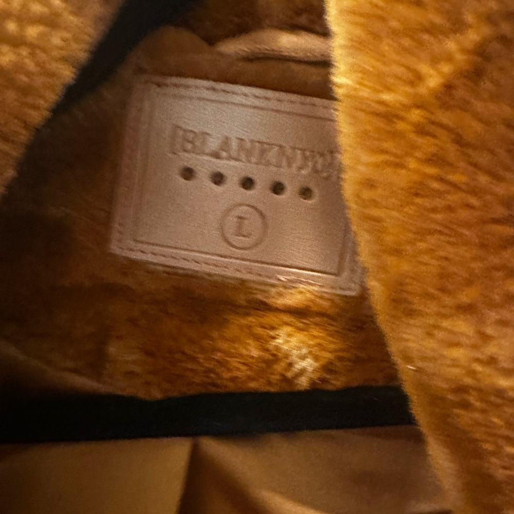 Burnt Orange Faux Fur Jacket - Picture 8 of 8